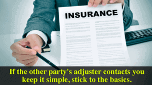 Should I Share Information With The Other Party’s Insurance Company After A Car Crash?