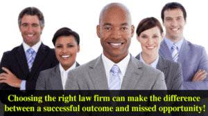 A Legal Firm’s Size And Experience Do Matter!
